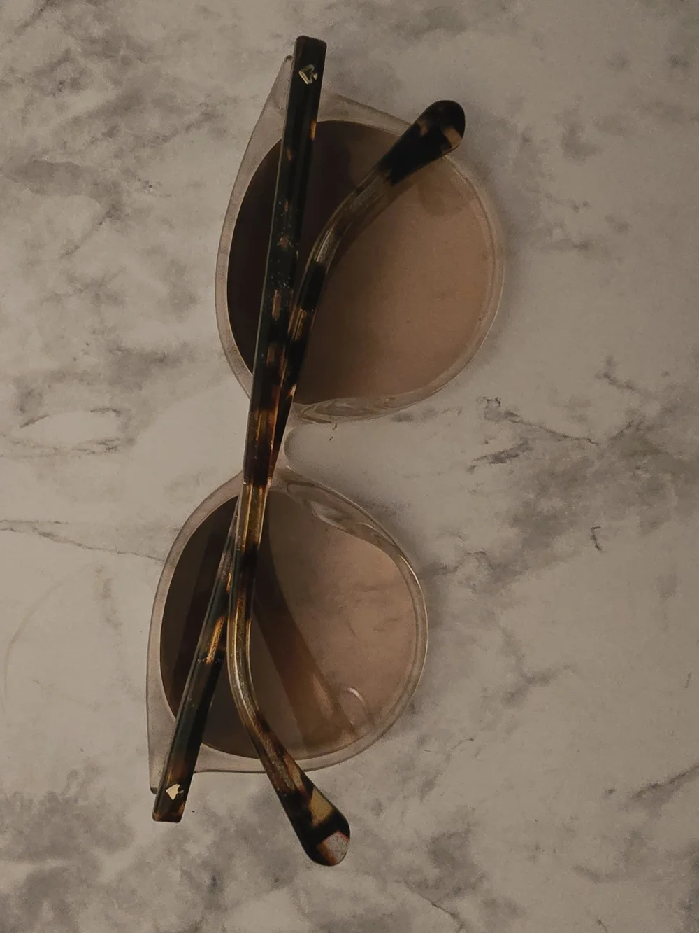 Kate Spade KAIA/F/S Translucent Beige & Tortoise Sunglasses with Case